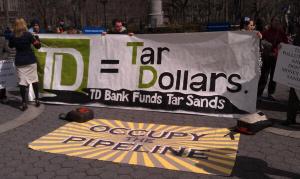 TD Protest_Occupy the Pipeline NYC
